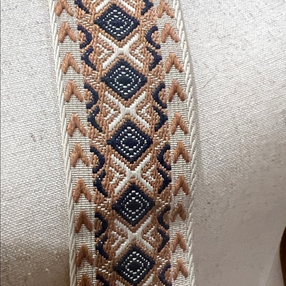 Ahdorned | Suede Hobo Bag w/Matching Bag & Embroidered Crossbody Strap - Picture 6 of 17